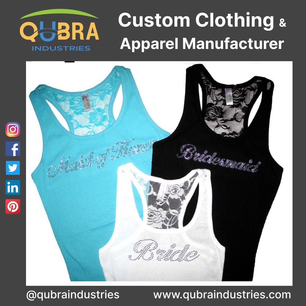 qubraindustries's tweet photo. Finding a reliable clothing manufacturer can be tough. Try us!
#clothing #clothingline #clothingbrand #clothingstore #clothingmanufacturer #customclothing #qubraindustries #apparel #apparelstore #apparelbrand #appareldesign #customapparel #onlineshop #womenclothing #women #sports https://t.co/ap1ZDGwEIR