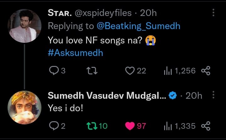 SumedhHeartbeat's tweet photo. [Part 4] 

#AskSumedh • #SumedhMudgalkar https://t.co/x6SpMldTyW