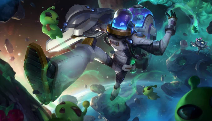 Singed astronauta  