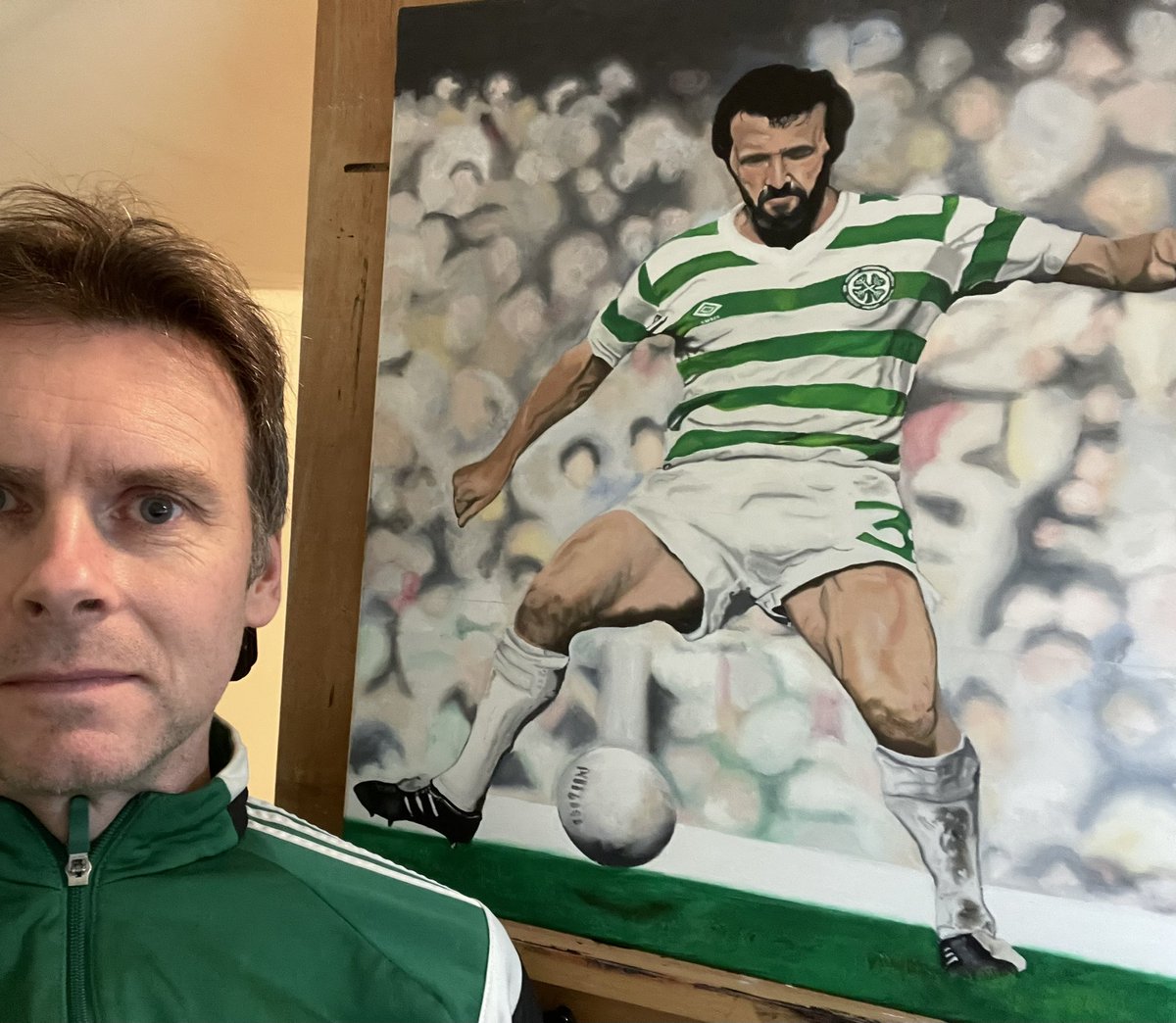 3rdeyeIre's tweet photo. My latest Danny McGrain painting 🍀🎨
#celtic #celticfc #celticsupporters #celticfamily #danny #dannymcgrain #oilpainting #michaelclarkeart #michaelclarkefineart #mcdoodles #oiloncanvas #portraitpainting https://t.co/4JpchkSTsi