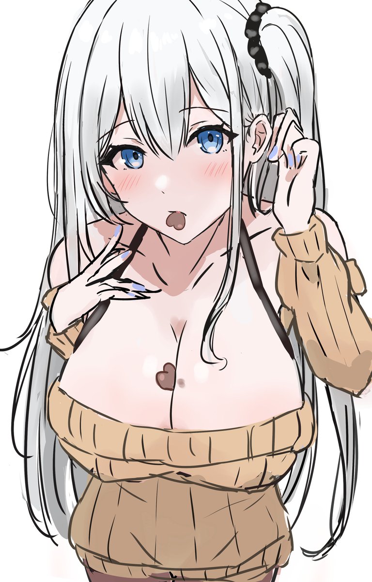 「バレンタインwip 」|はちくもりのイラスト