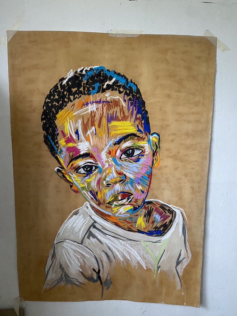 “Everything was Bright” 🫶🏾
#art