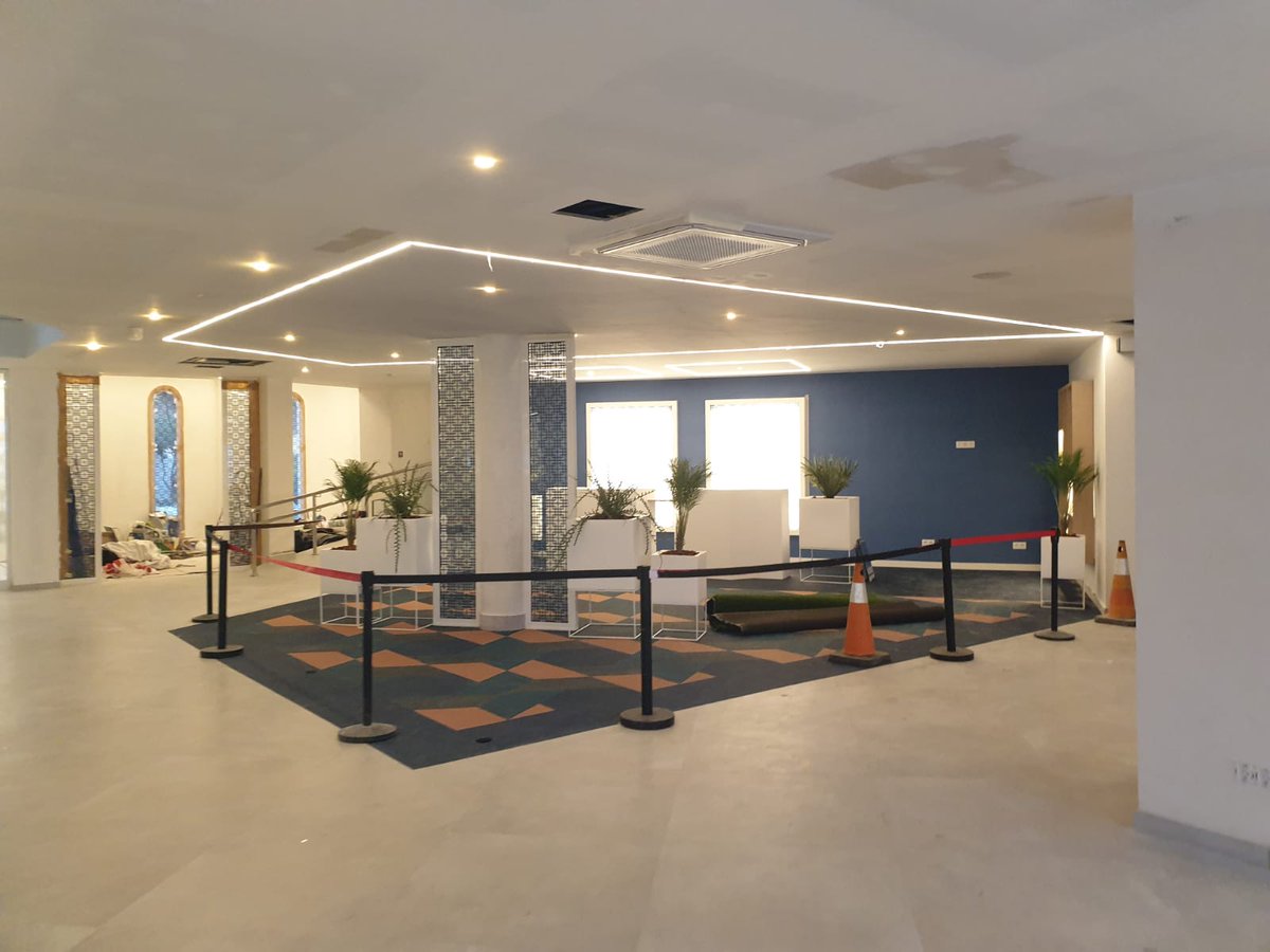 Our new reception area is nearly there, we can't wait to have it completely ready. You are going to be really amazed!! As I am 😍 #SantaBarbaraGolfAndOceanClub #Tenerife #IslasCanarias <a href="/goded_oscar/">Oscar G</a> <a href="/EduardoSSTT/">Eduardo Beltrán</a> <a href="/Mendoza13Lucia/">Lucía Mendoza</a> <a href="/JoseExpsito2/">Jose Expósito</a> <a href="/sgbajtek/">Suzana G. Bajtek</a> <a href="/miguelmunoz18/">Miguel Muñoz</a>