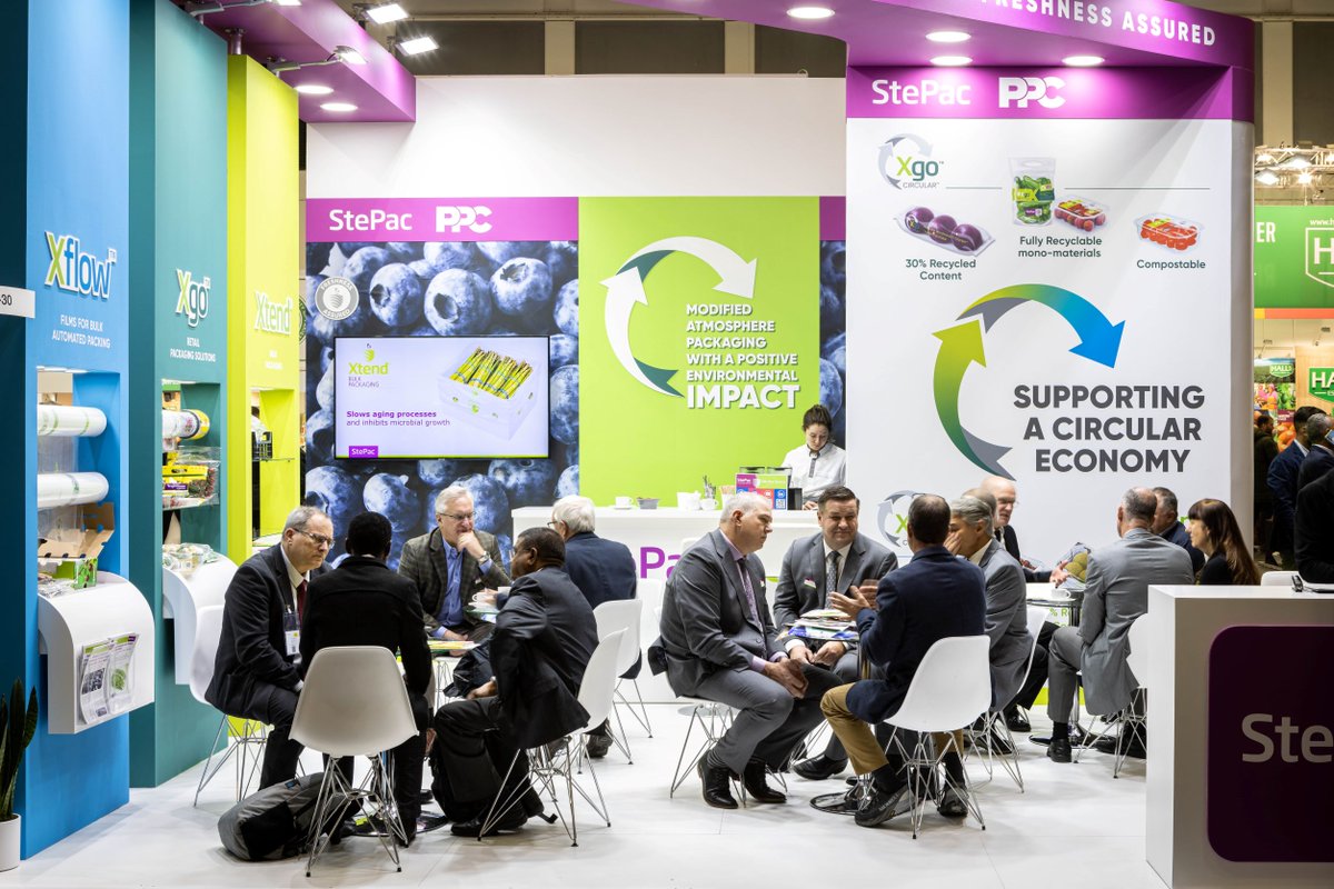 StePac_Xtend's tweet photo. #fruitlogistica2023 Presenting StePac PPC Circular™, our broad range of packaging solutions that supports a circular economy and includes fully recyclable solutions, packaging containing chemically recycled content, and compostable solutions.
#StePac #flexiblepackaging https://t.co/wOH2wC86xO
