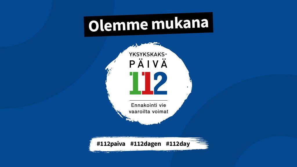 112-päivää vietetään teemalla ”Varautuminen on arjen pieniä tekoja”

#varautuminen on myös hauraassa asemassa olevien läheisten asioiden huolehtimista. 

<a href="/KeuSokri/">Keski-Uudenmaan sosiaali- ja kriisipäivystys</a> on hätäkeskushälytettävä toimija monissa häiriötilanteissakin. Osallistumme @keusote valmiussuunnitteluun. #112paiva