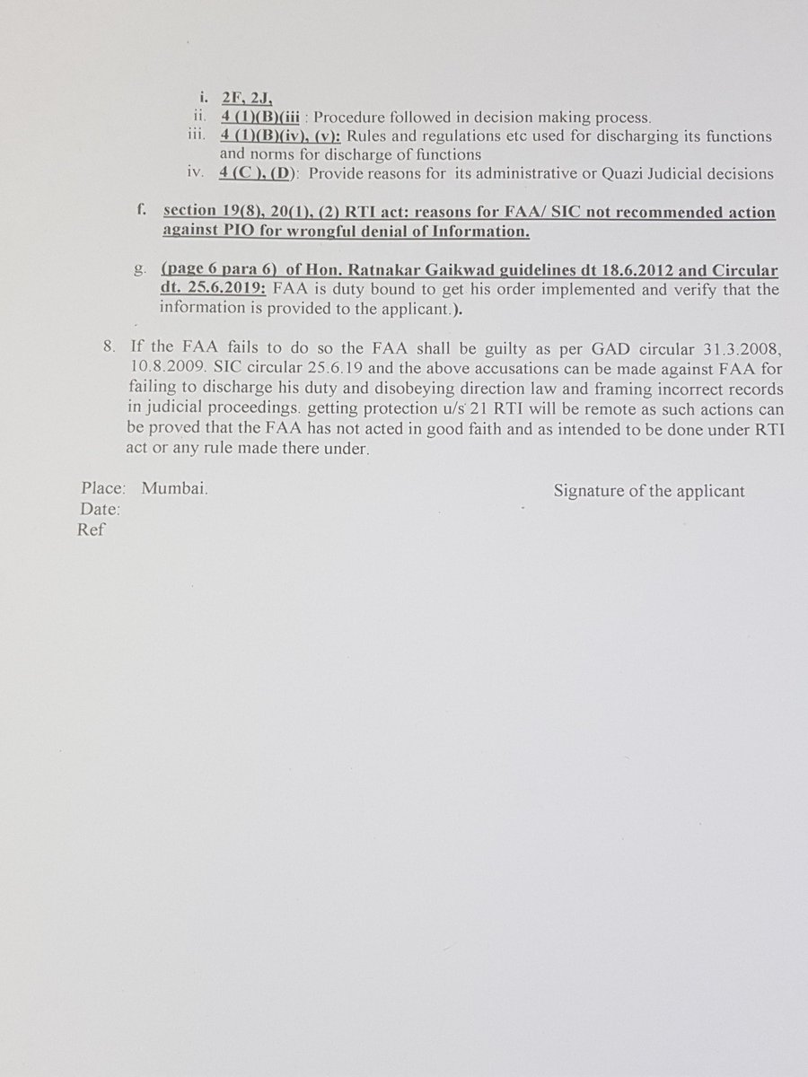 Kamlakar_Shenoy's tweet photo. Format RTI APPLICATION 
RTI APPEAL
Please use/share to all. demand video recording/ open door hearings in Quazi judicial/official meetings heard/ seen by public. @CPMumbaiPolice @IASassociation @IPS_Association @IqbalSinghChah2 @mybmc @MumbaiPolice @MhadaMitra @suchetadalal https://t.co/h2P3y2lnrg