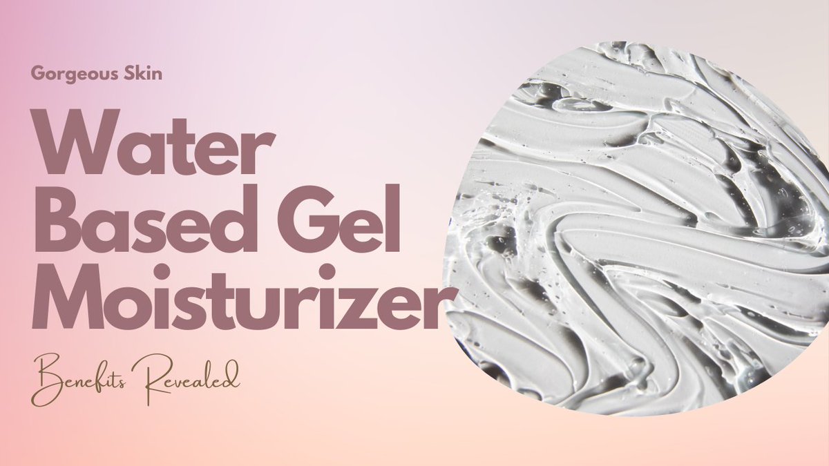 1. A water-based gel moisturizer is a light and quick-absorbing alternative to traditional creams, especially for those with oily or normal skin. #GelMoisturizer #Skincare #Hydrating #Lightweight #QuickAbsorbing #NonGreasy #AcneProneSkin #OilySkin #FragranceFree #BestMoisturizer