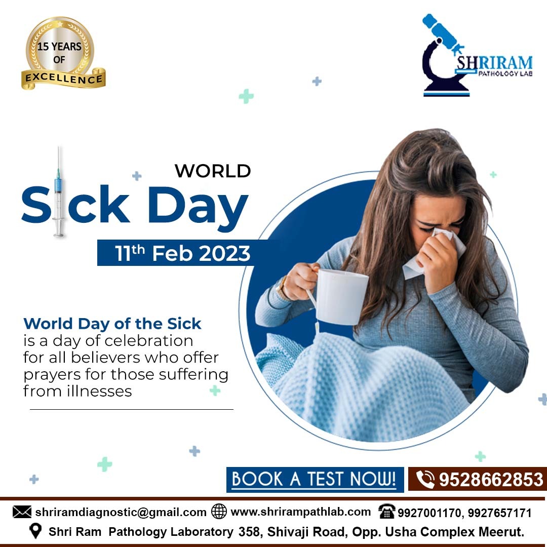 ShriramPathLab's tweet photo. 𝐎𝐧 𝐖𝐨𝐫𝐥𝐝 𝐒𝐢𝐜𝐤 𝐃𝐚𝐲, 𝐥𝐞𝐭 𝐮𝐬 𝐫𝐚𝐢𝐬𝐞 𝐚𝐰𝐚𝐫𝐞𝐧𝐞𝐬𝐬 𝐚𝐛𝐨𝐮𝐭 𝐭𝐡𝐞 𝐢𝐦𝐩𝐨𝐫𝐭𝐚𝐧𝐜𝐞 𝐨𝐟 𝐫𝐞𝐠𝐮𝐥𝐚𝐫 𝐜𝐡𝐞𝐜𝐤𝐮𝐩𝐬.

#worldsickday #sick #shrirampathologylab #bloodtest #bodycheckup #fullbodycheckup #lab #pathologylab  #meerut #test https://t.co/18S9GUsGh4