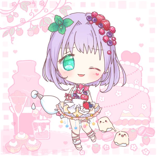 Picrewの「リトルスイーツ」でつくったよ!  #Picrew #リトルスイーツめっちゃかわいいしバリエーションやばい 