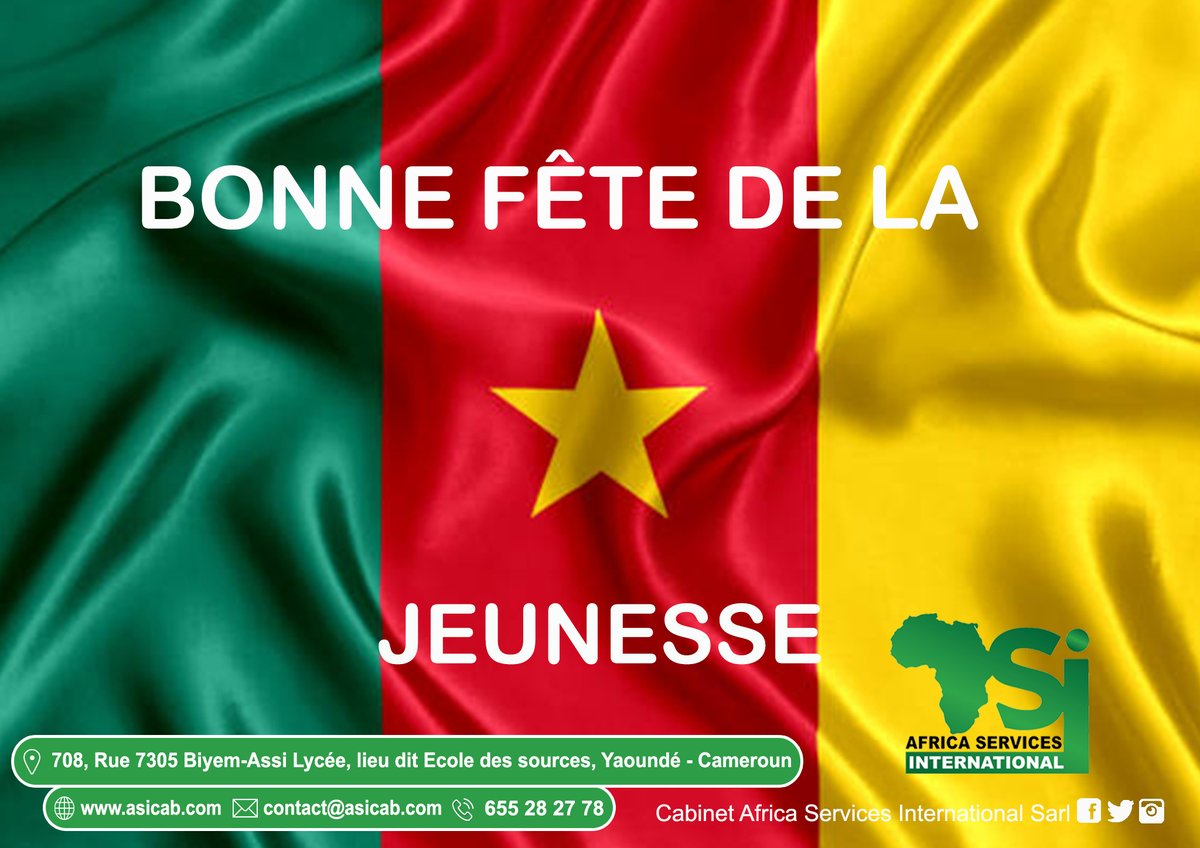 asicab_'s tweet photo. 𝗕𝗼𝗻𝗻𝗲 𝗳𝗲̂𝘁𝗲 𝗱𝗲 𝗹𝗮 𝗷𝗲𝘂𝗻𝗲𝘀𝘀𝗲 !!!
#fetedelajeunesse #asicab #uneidee #unprojet #unesolution https://t.co/boMNSrXi3F