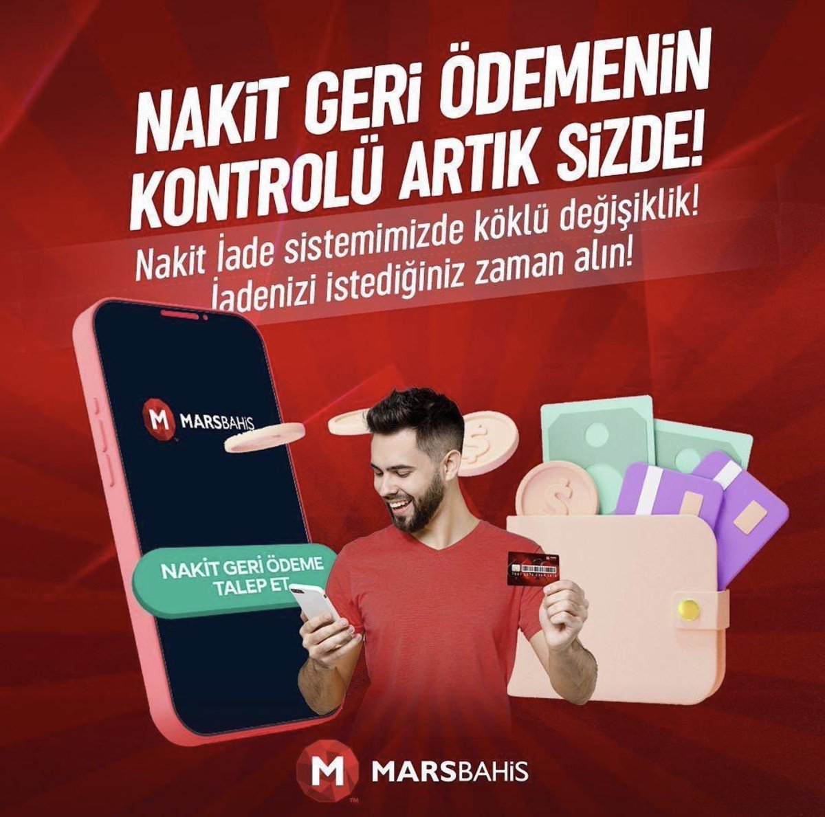 GirisMarsbahisz's tweet photo. MARSBAHİSTE NAKİT ÖDEME İÇİN BEKLEMEYE GEREK YOK ! 

HERAN HER DAKİKA HEDABINIZA GERİ ÖDEMENİZİ AKTARABİLİRSİNİZ ! 

MARSBAHİSTE SINIR YOK ! 

SENDE GEL KAZANMAYA BAŞLA ! https://t.co/LOktpYcrmq