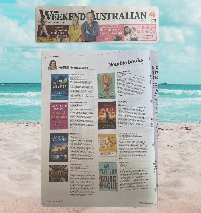 💗🥰A huge thank you to <a href="/CherylAkle/">Cheryl Akle</a> and The Weekend Australian for this wonderful shoutout for Terms of Inheritance 📚💗👠My heart is bursting🥰💗                 <a href="/HarperCollinsAU/">HarperCollins Aus</a> #termsofinheritance #michelleupton #bookreview