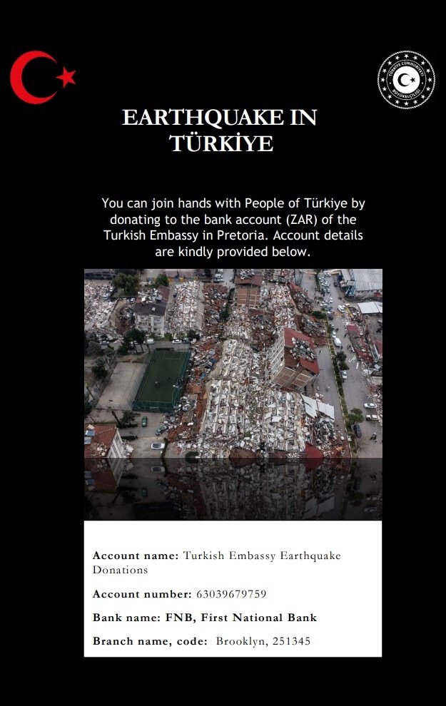 Türkiye in South Africa (@tc_pretoryabe) on Twitter photo 