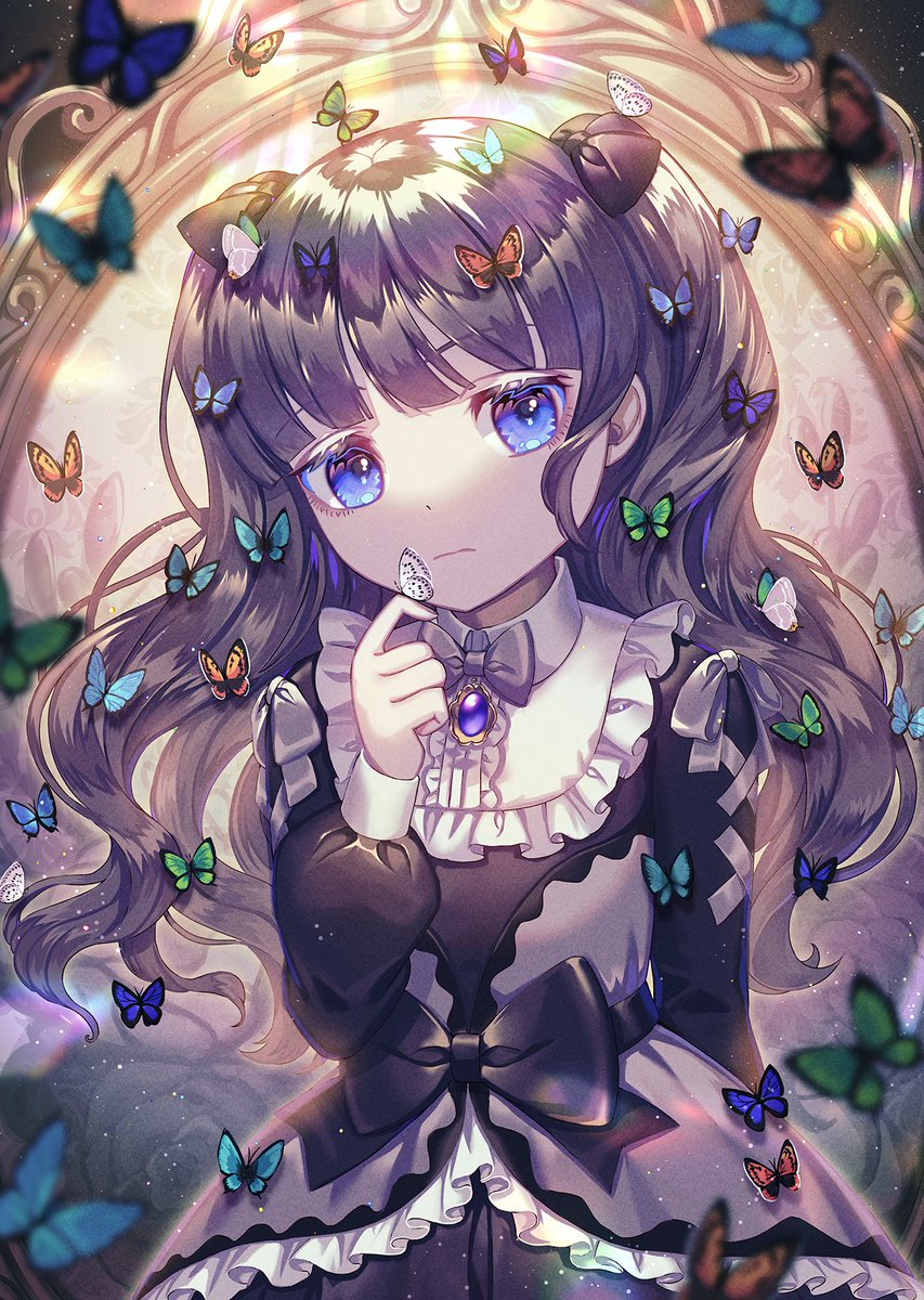 「タグ企画 #一次創作絵師拡散フェス03 に参加します!煌めいている感じの女の子を」|構造飾(かざる) @お仕事募集中のイラスト