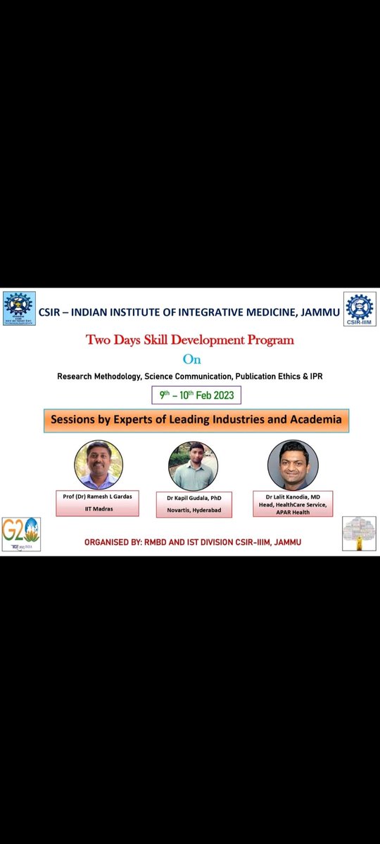 The best way to predict the future is to create it and for that Apar will be your backbone. 
Dr Lalit Kanodia talking about medical writing at CSIR-IIIM, Jammu.

#skilldevelopment #medicalwriting