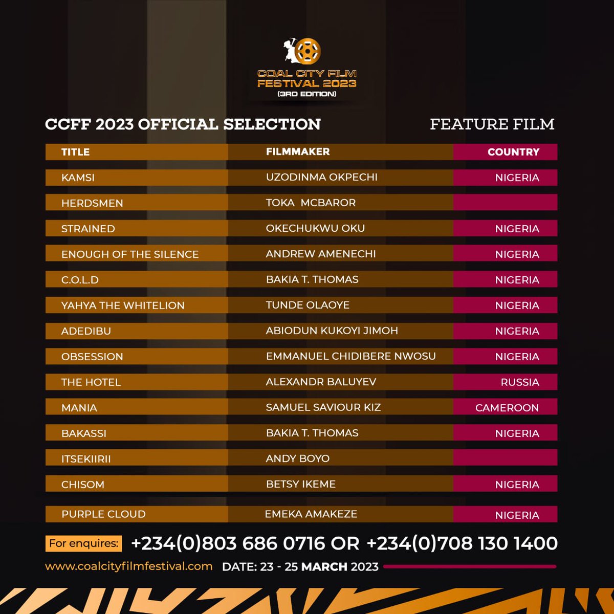 coalcityfilmfes's tweet photo. Coal City Film Festival releases 46 films official selection for Coal City Film Festival 2023.

The categories include: Students/Experimental, Shorts, Documentary and Feature Length. https://t.co/BBvHBGY42h