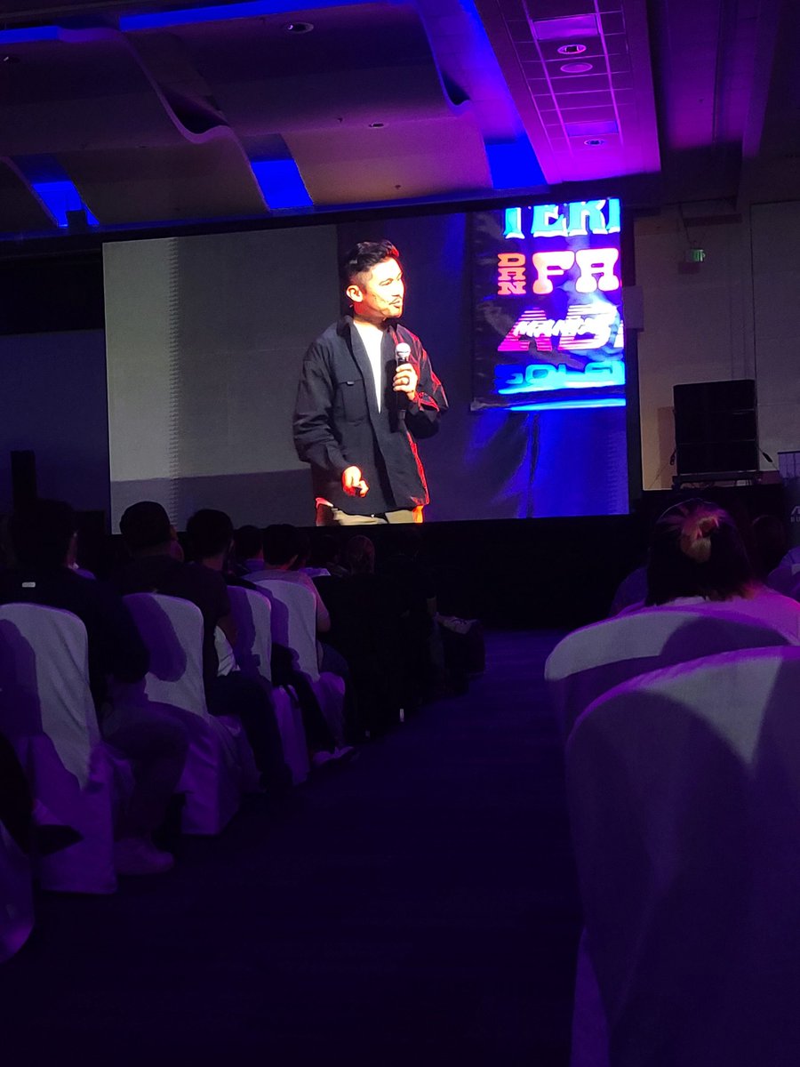 jana_alano's tweet image. So nice to see again @matthewencina as one of the speaker here at Graphika. #ASUSOLEDatGraphikaManila2023 #CreateWithASUS
