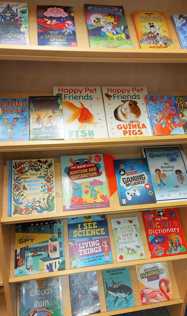 Trafford Libraries on Twitter "More shiny new junior books, this time at Sale Library. Just