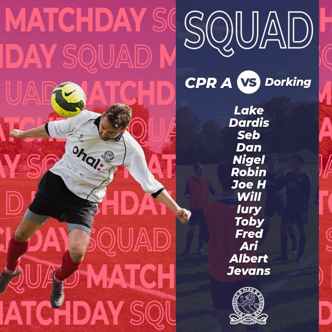 A nice strong squad making the lunchtime trip to Dorking. Just the A's in action today, aiming to bring 3 points home with them on the long train back to London #forza