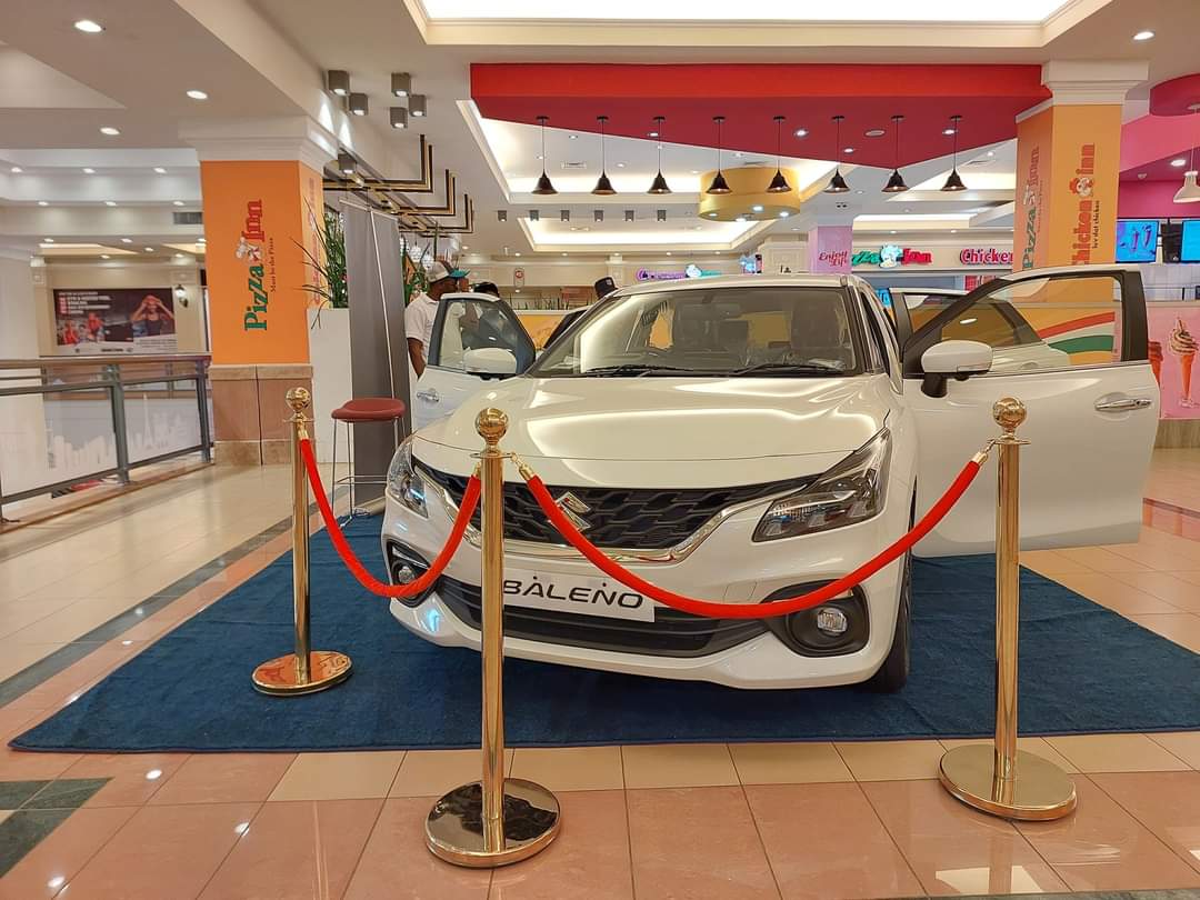 SpiceFMKE's tweet photo. Red or white?
Which Suzuki Baleno would you buy?
Ksh 2.73 million, zero mileage, 1500cc at @SuzukiCFAOKenya @CFAOMotorsKenya #StyleAndPerformance @WestgateMallKe https://t.co/Q0CTlSZPN3