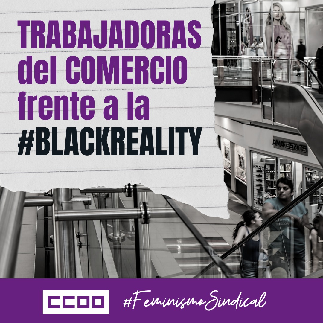 serviciosccoo's tweet photo. 👥 #6F2023 la secretaria de Mujeres, Igualdad y Condiciones de Trabajo de @CCOO , @CarolinaVidal_L , ha participado en un encuentro con trabajadoras del #comercio en el se han compartido problemas, acciones y propuestas para este sector.
#FeminismoSindical #BlackReality https://t.co/wqAampHD6I