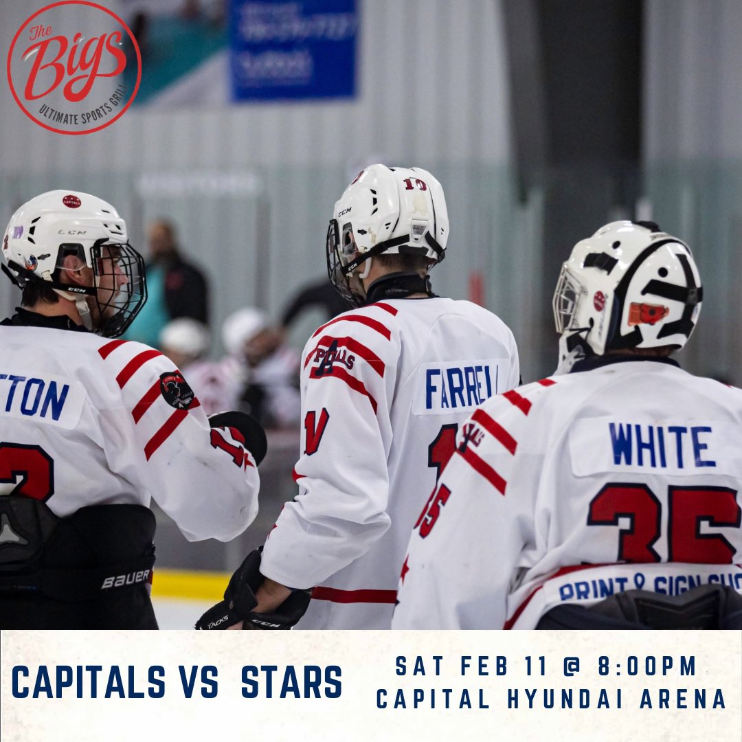 St. John's Junior Hockey League on Twitter "RT AvalonCapitals Game