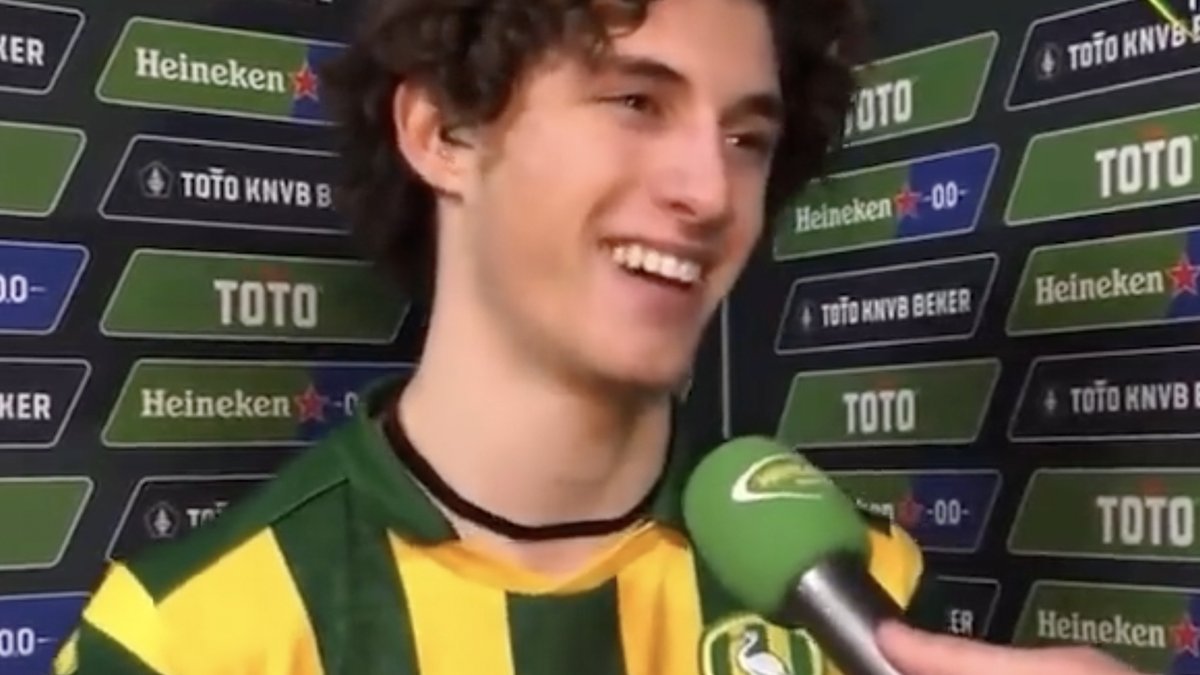 vandaaginside's tweet photo. ADO-speler Van Breemen heeft absoluut niets met Ajax: 'Ik spreek dat niet graag uit' https://t.co/UaJnHypQAM #vandaaginside https://t.co/lpuV9mPtfx