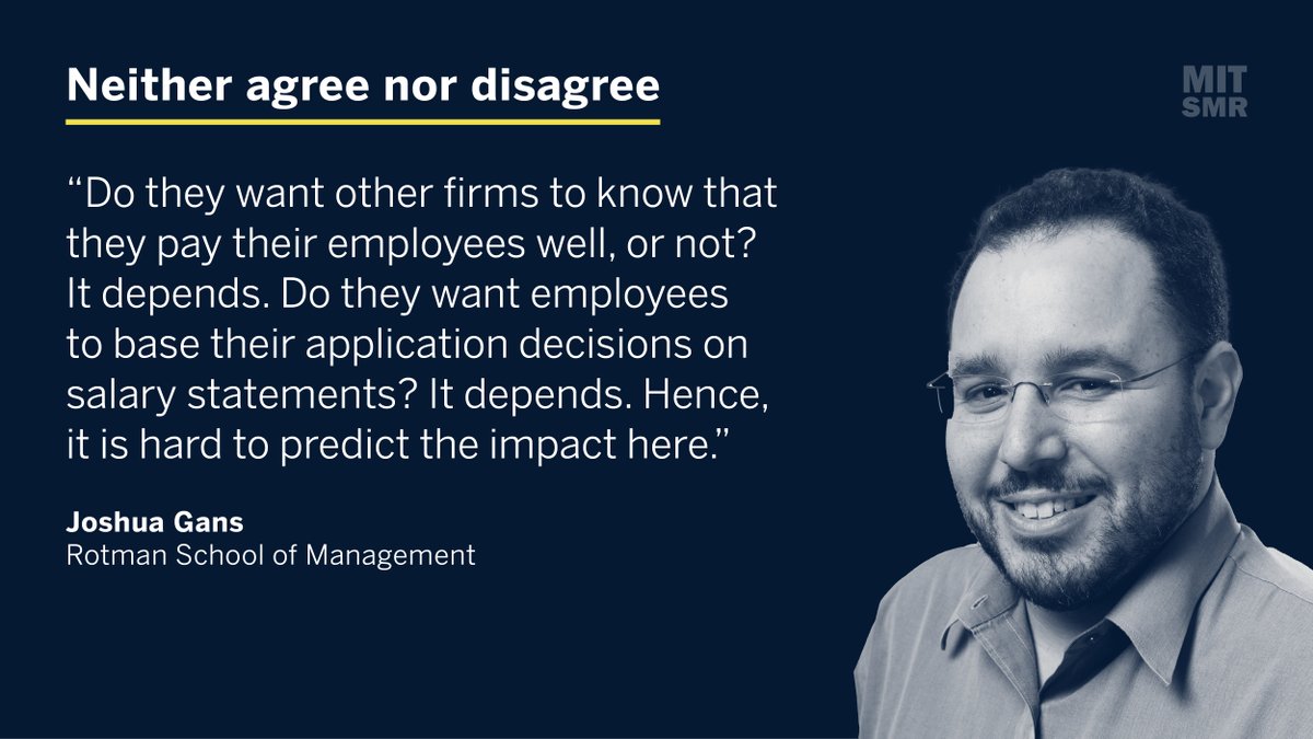 mitsmr's tweet photo. Strategy experts weigh in on how salary transparency laws could change compensation overall.

Learn more here: https://t.co/tljjwMgklK https://t.co/HE6OhKH4GA