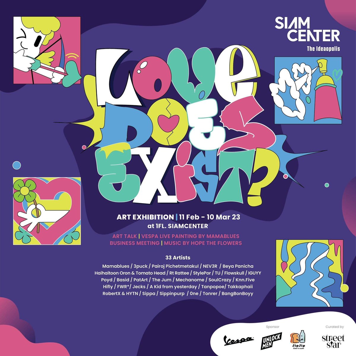 BKK_BROS's tweet photo. Happy to collect 'Love Punk' 
Beautiful art piece  by @mechanome_ 
🤍💛🧡❤️💜💙💚💜🖤

There are many cool works from Thai artists at this exhibition

👉 “Love Does Exist? “ Art Exhibition 
📍 Siam Center, 1st Floor @siam_center 
🗓️ Today - March, 10 2023 https://t.co/FLzbB0OvVY