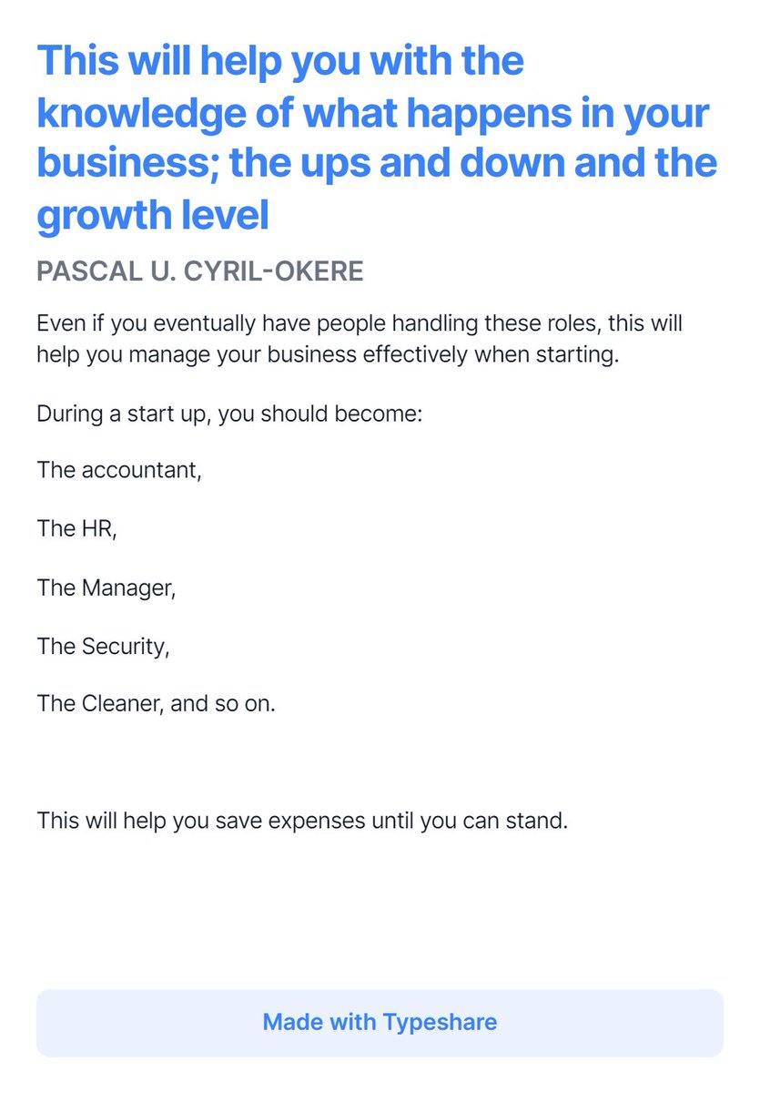 PascalAlphabet's tweet photo. This will help you with the knowledge of what happens in your business; the ups and down and the growth level https://t.co/CfoNE6atWY