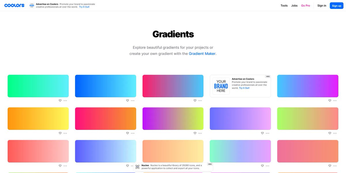 cadabullos_web's tweet photo. 4 sitios web donde encontrar gradientes y paletas de colores para tus diseños

¡Encuentra inspiración o copia y pega!

[ ABRO HILO ] 🧵 

#css #gradientes #cadabullos https://t.co/HvqooWxpDl