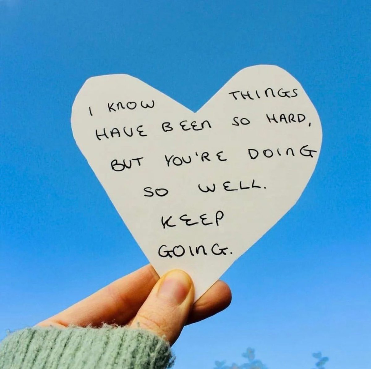 Always have faith, your journey must go on.