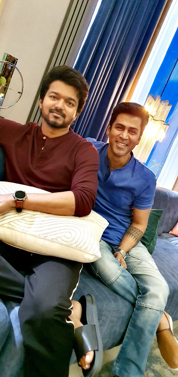 PrakazVijay_Of's tweet image. 📸 #Krishh With Vijay Anna.