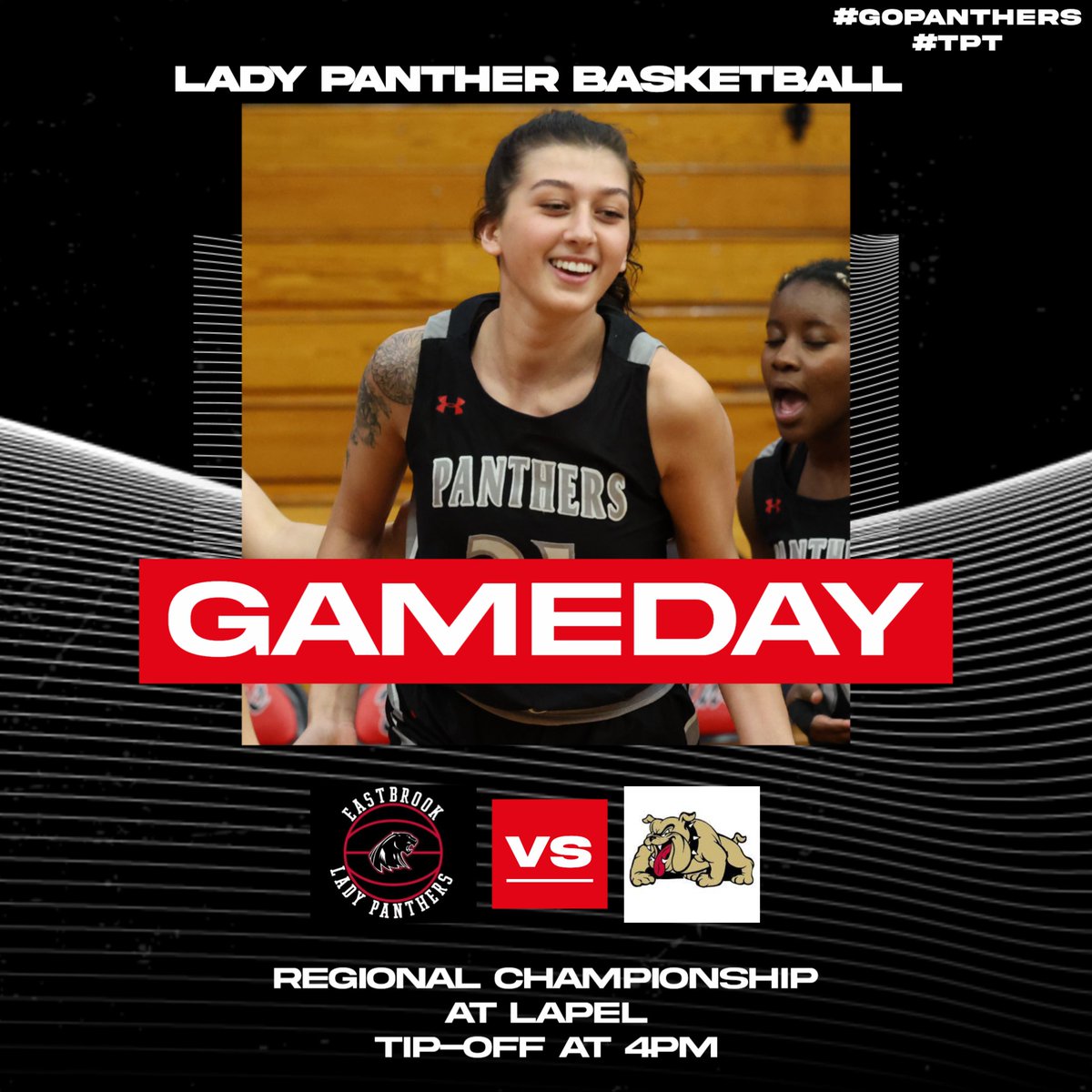 EHS_Panthers's tweet photo. Today's the day!  The Lady Panthers will try to punch their ticket to Semi-state!  Theme is Whiteout so come dressed in everything white!!  Let's beat the Bulldogs!! https://t.co/oqJNi6R1e9