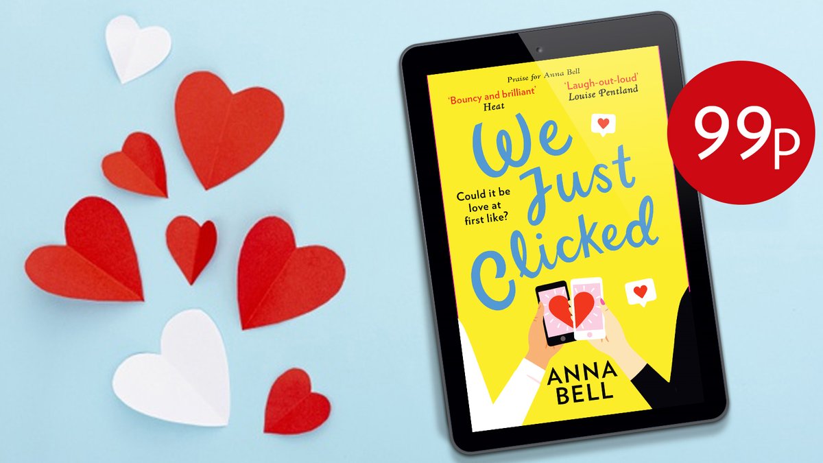 HQstories's tweet photo. If you loved @KinsellaSophie's #MyNotSoPerfectLife, then this is one for you….
Fall head over heels with @AnnaBell_writes’s touching and hilarious #WeJustClicked
Available on Kindle for just 99p this month!
Take a closer look: https://t.co/CRh8PrA93l