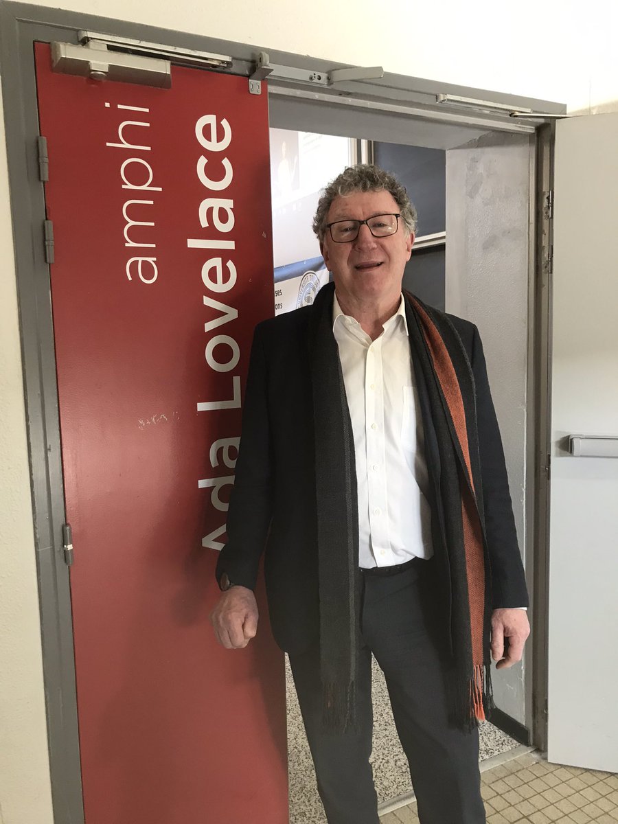 CodingMummy's tweet photo. #JPO2023 @IutToulouse3 accueille @jeanmarcBroto @UT3PaulSabatier devant le si bien nommé amphi @AdaLovelaceInst #adalovelace la 1ere #femmesInformatique @FemmesSciences @SocInfoFr 🚺👩🏼🎓💪🏻🙏🏻 https://t.co/QwJ7tOgnni