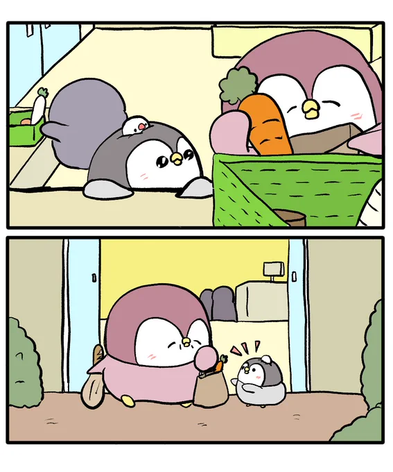 ちゃんぺんとお母さん
「買い物」 