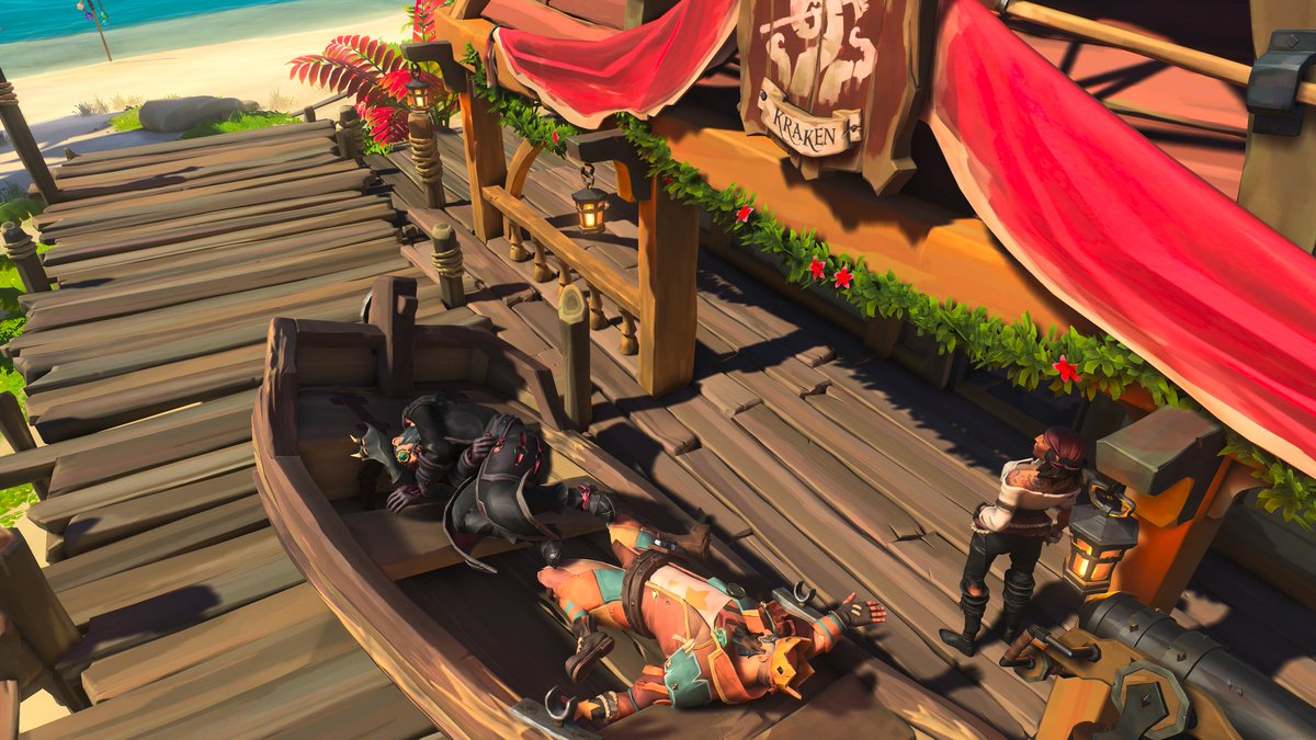 pidge2571's tweet photo. @SeaOfThieves #SeaOfThievesCommunityDay be more pirate, sink ships and take naps... https://t.co/FNWrmZREip