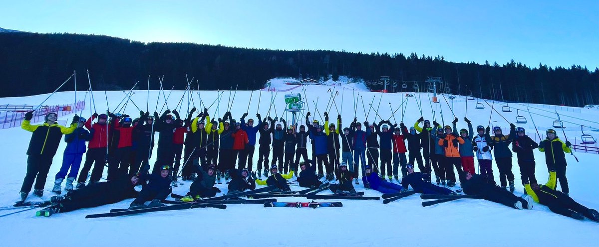 CollegeBenildus's tweet photo. A great week skiing in Andalo, Italy with our Transition Years. The Winter Olympics better watch out #wellbeing #adventure https://t.co/q0MqMdbqI1