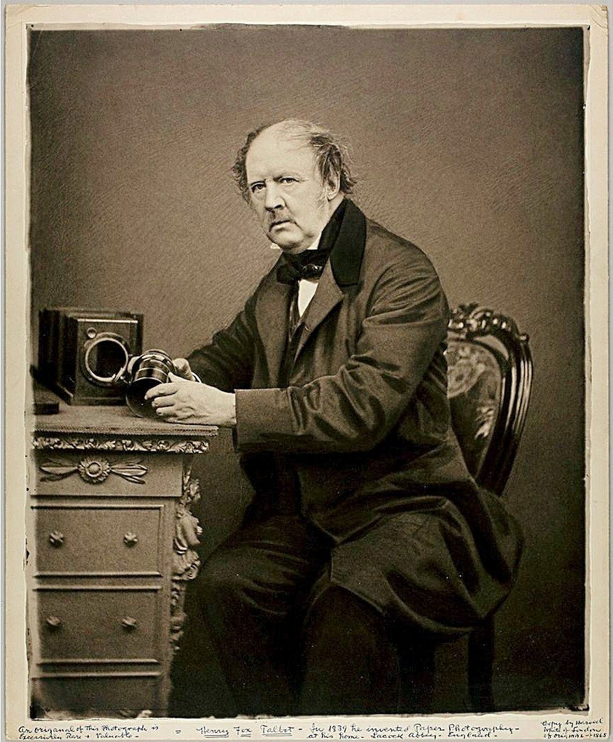 Knowledgepoint's tweet photo. 11 February 1800, the birth of William Henry Fox Talbot, English photographic pioneer. Talbot's technique was the use of a photographic negative,. His photograph of the Oriel window at Lacock Abbey, is the earliest camera negative in existence. https://t.co/j1uDkfuSX4