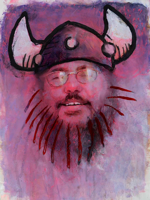 R.I.P. Christopher Browne. #hagarthehorrible Godspeed, my friend. 
