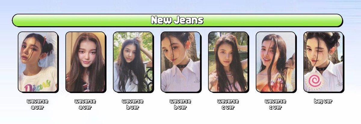 kooyangiez's tweet photo. 🪷 wtb lfs newjeans photocards

𓏔 offer marked pcs only! prio 🍥
𓏔 will get lowest offers &amp; can do dop
𓏔 pref onhand &amp; mint condi
𓏔 dm your offers! ty ☻

hanni danielle hyein pc weverse version ver bluebook https://t.co/rK3zVoySKz