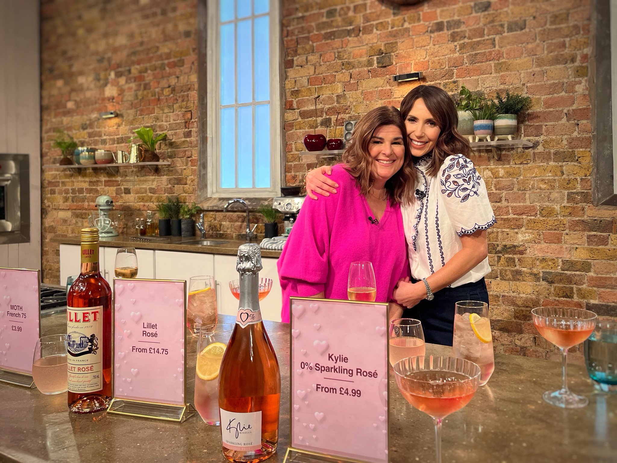 SaturdayKitchen on Twitter "Helen's pink drinks for Valentine's Day! Eight Acres English
