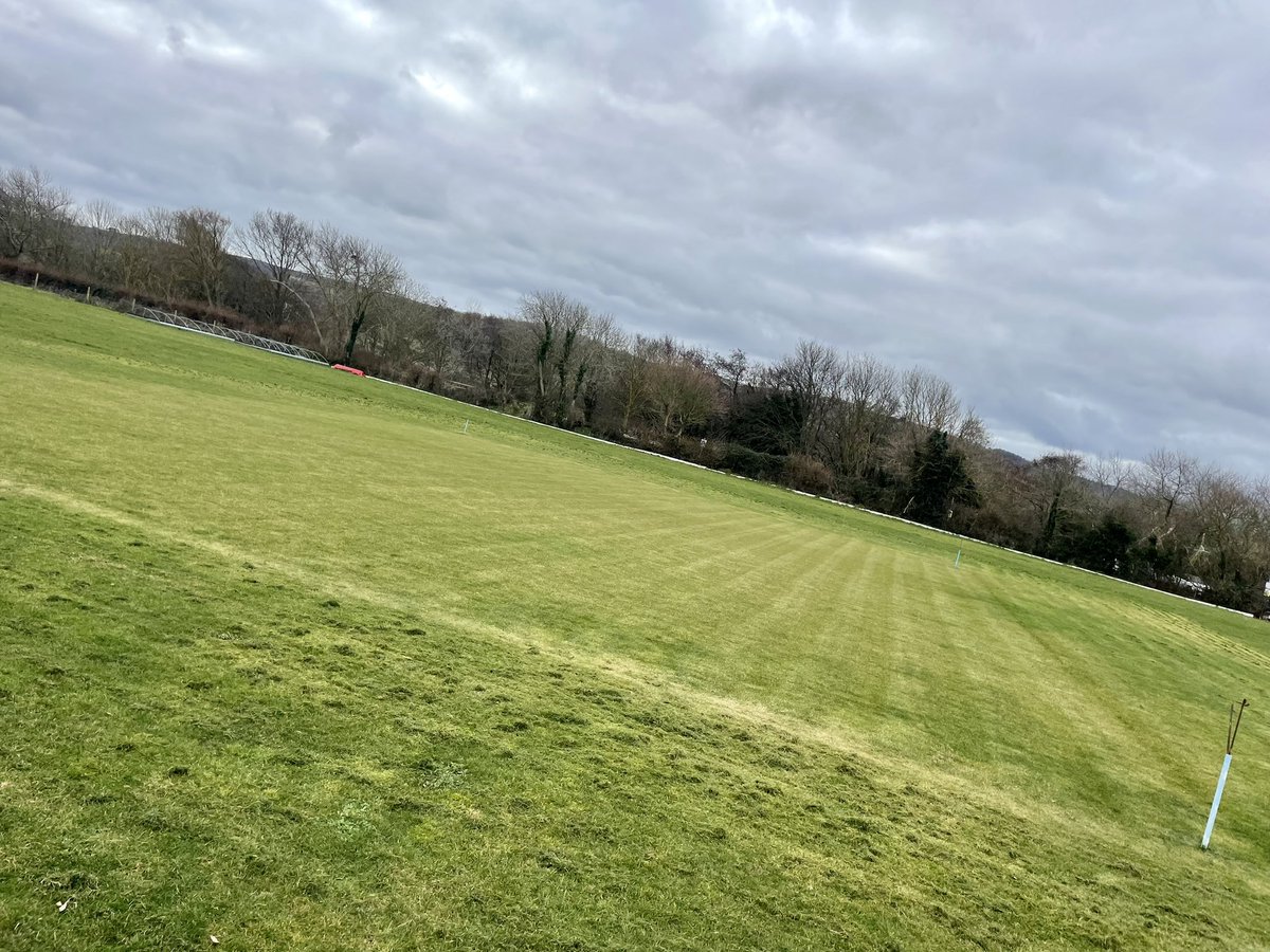 KilveCricket's tweet photo. Took advantage of this dry week to top off the outfield 
Thanks to those that helped this morning https://t.co/WNaYBLtA8z