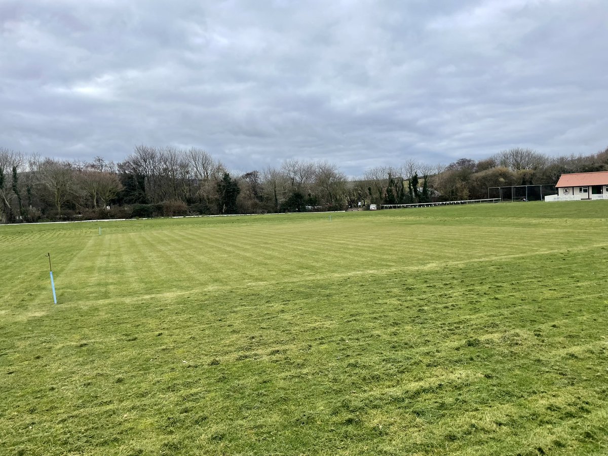 KilveCricket's tweet photo. Took advantage of this dry week to top off the outfield 
Thanks to those that helped this morning https://t.co/WNaYBLtA8z