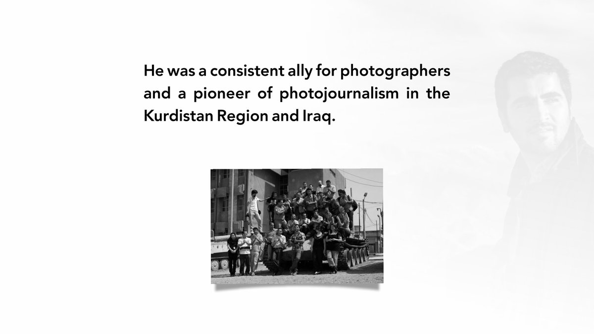 Metrography's tweet photo. Thirty-six years have passed since Kamaran Najm’s birth date, the renowned photographer and founder of Metrography Agency.
#Metrography #KamaranNajm #Photography https://t.co/I3OHmAUtZM