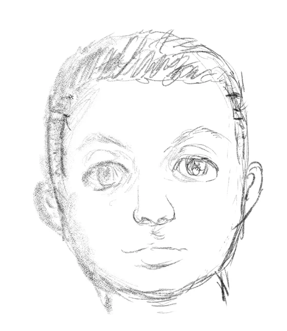 警察の人相書きを実際に出来るか試すゲームをしてみたよ(³3³∫①ワシが警察②ママが第一発見者。第一発見者に色々と特徴を質問しながら(※犯人役は予め誰でも知っている芸能人を1人決めてもらう。もちろん答えはワシも息子も知らない)出来上がった人相書きで息子と2人で答えを予想。 