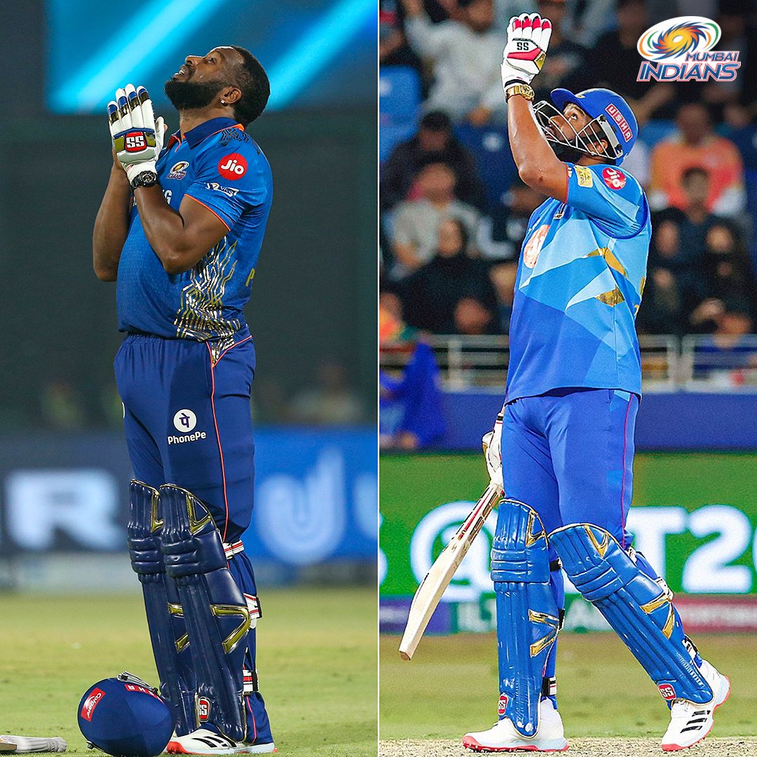 mipaltan's tweet photo. Leading by example through thick &amp; thin - 𝙅𝙪𝙨𝙩 𝙋𝙤𝙡𝙡𝙮 𝙩𝙝𝙞𝙣𝙜𝙨 😎💪

 #OneFamily @MIEmirates @KieronPollard55 https://t.co/fMiwY8h1Xs
