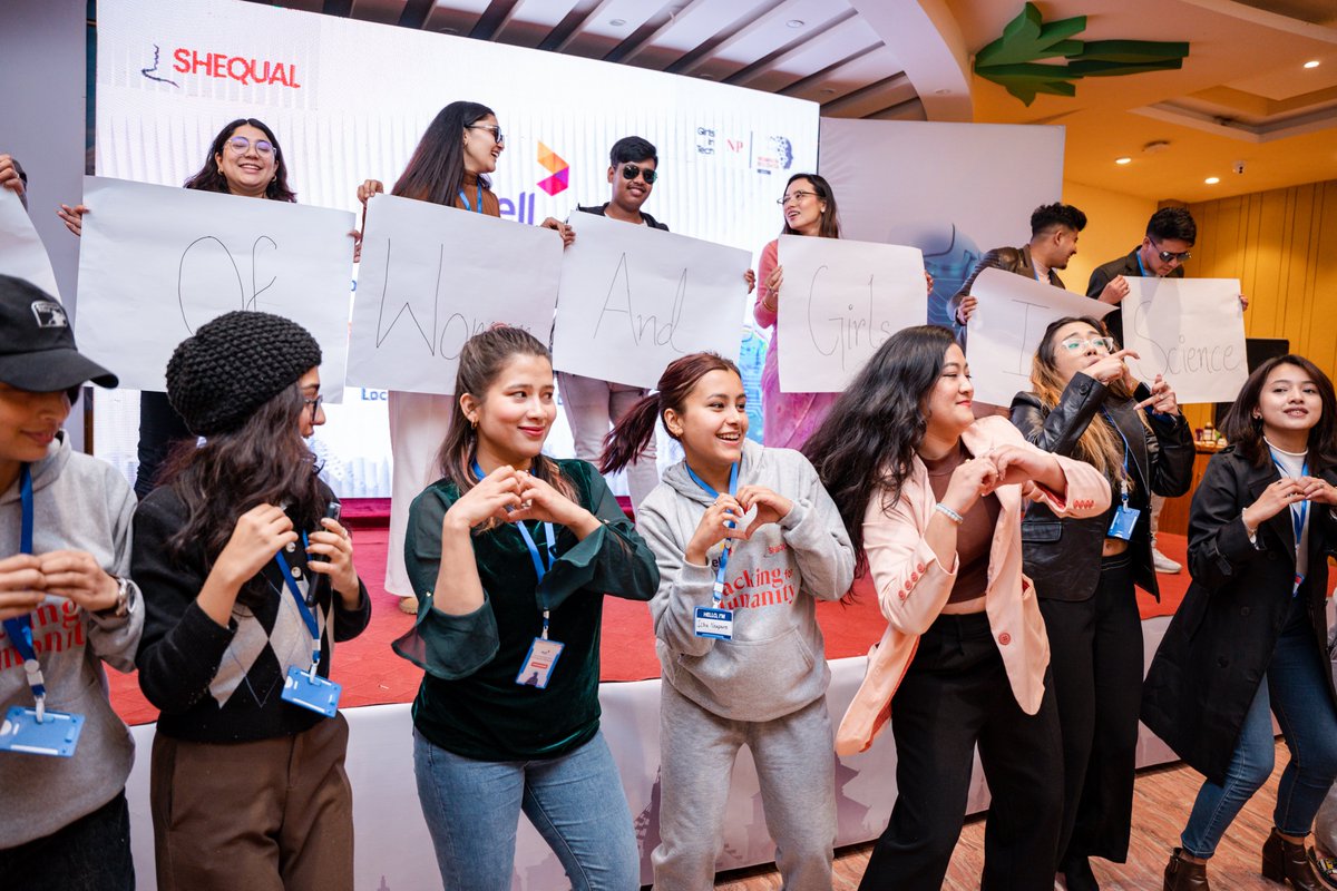 shequal_org's tweet photo. Celebrating February 11, International Day of Women and Girls in Science with a surprise Flashmob, because we know that girls who dance today, code tomorrow!
#h4h #allfemalehackathon #itshertime #hackathon https://t.co/ZWKoIYk1aG
