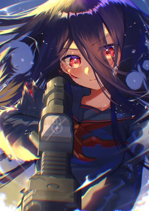 #絵セーラー服と機関銃 